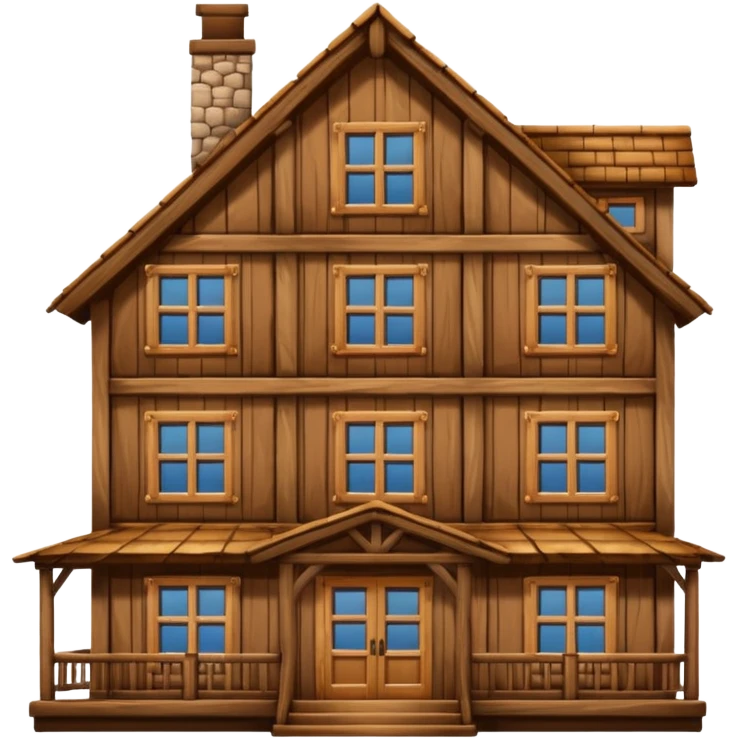 biggest wood house emoji