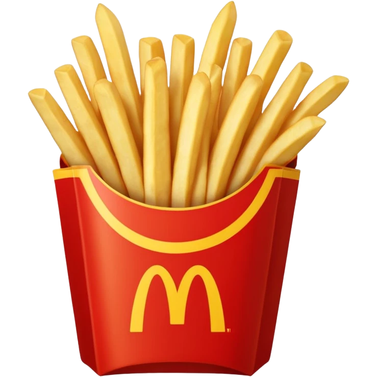 mcdonlad french fries emoji