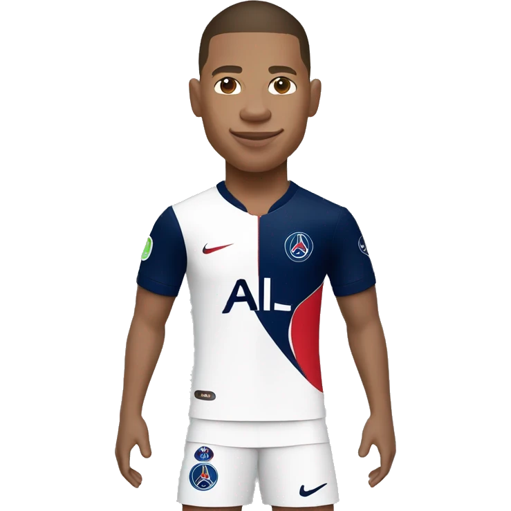 mbappé psg  emoji
