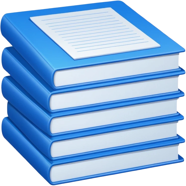 documents with blue emoji