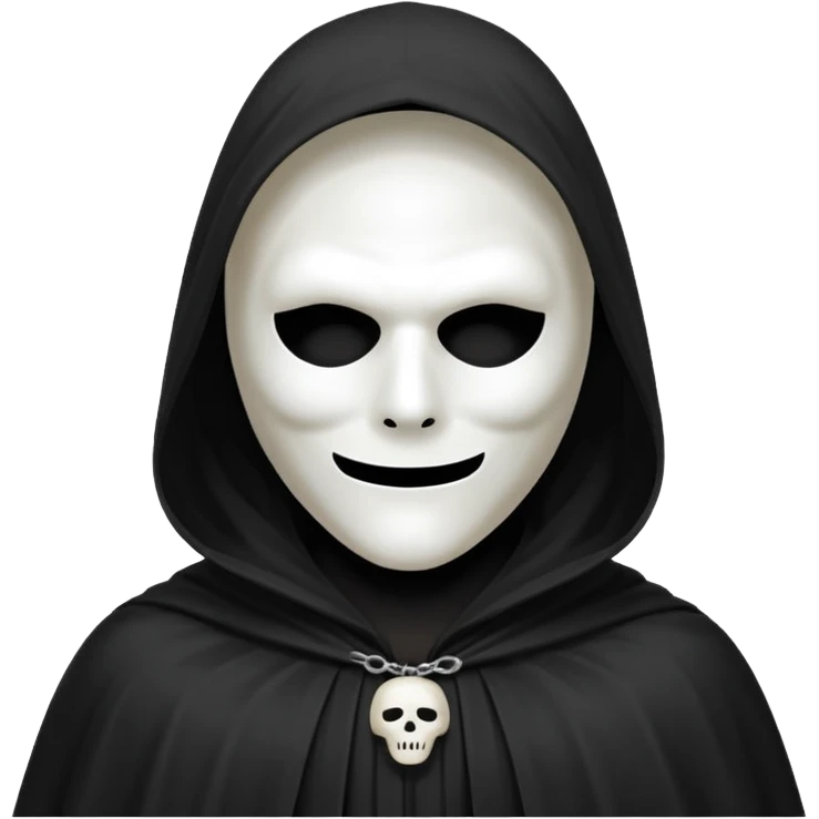 Ghost face emoji