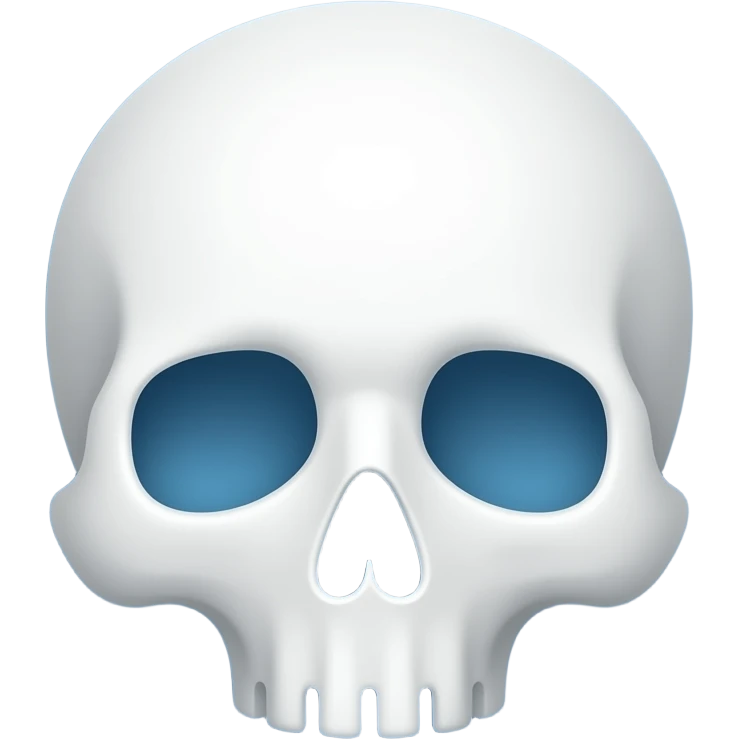 skull ios emoji