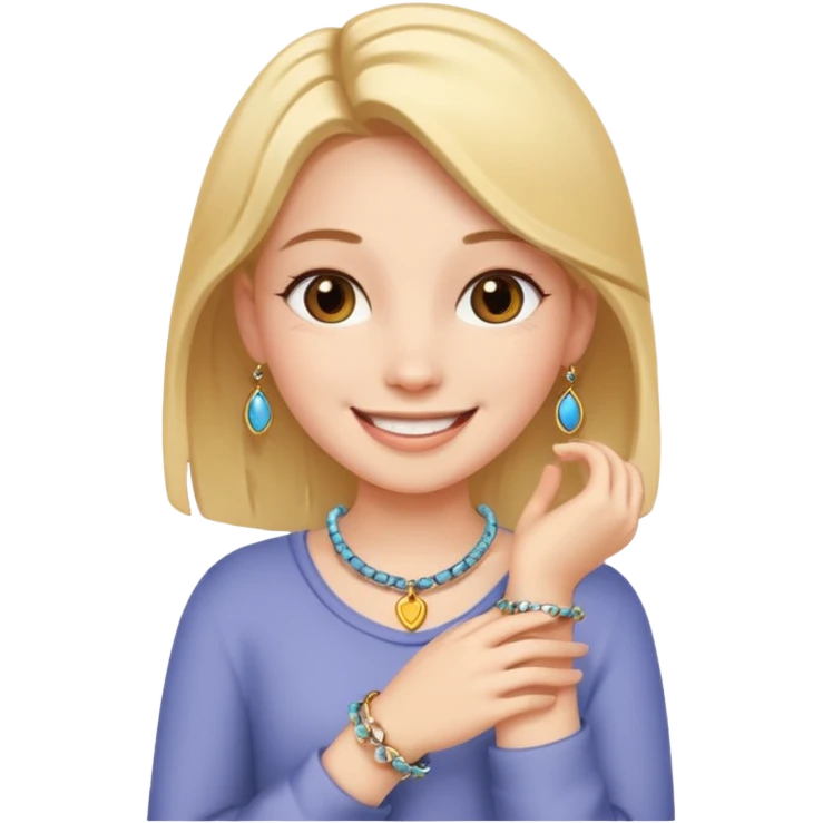 Charm Bracelet Girl emoji