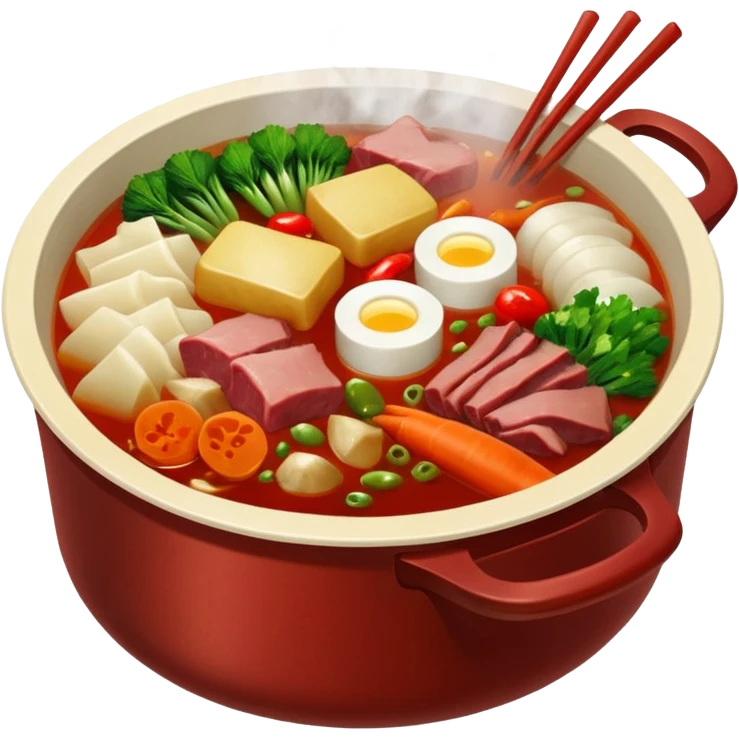 Two flavour hotpot emoji