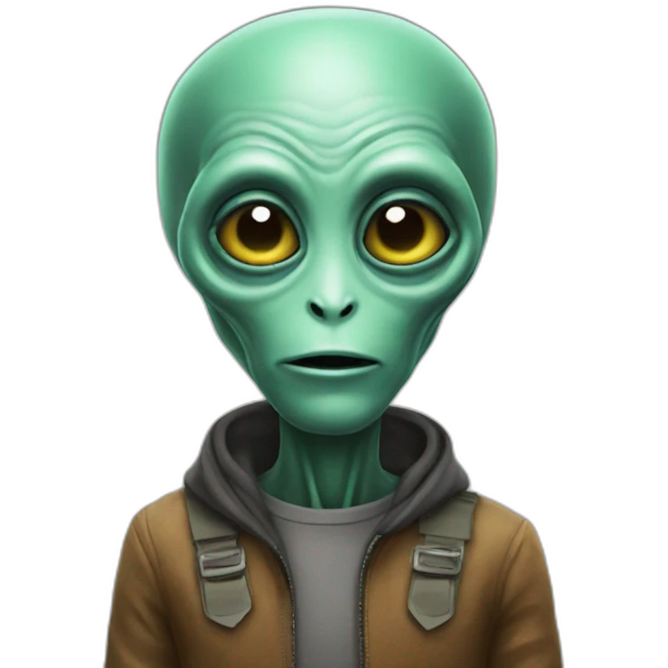 Alien emoji