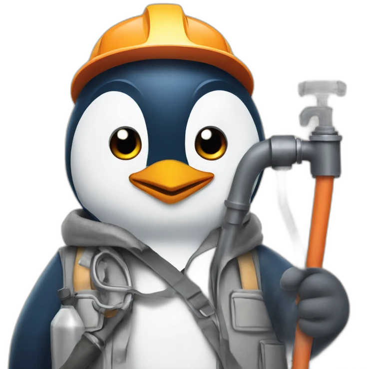penguin plumber emoji