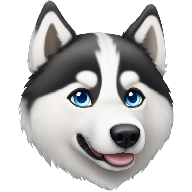 Siberian husky  emoji