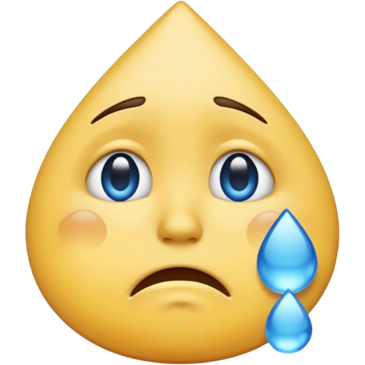 Low quality crying emoji emoji