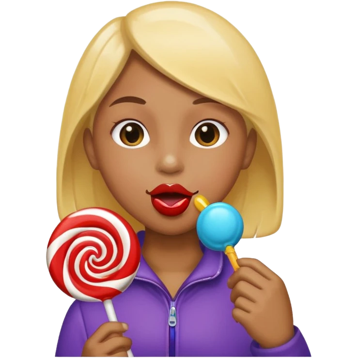 Dih sucking emoji