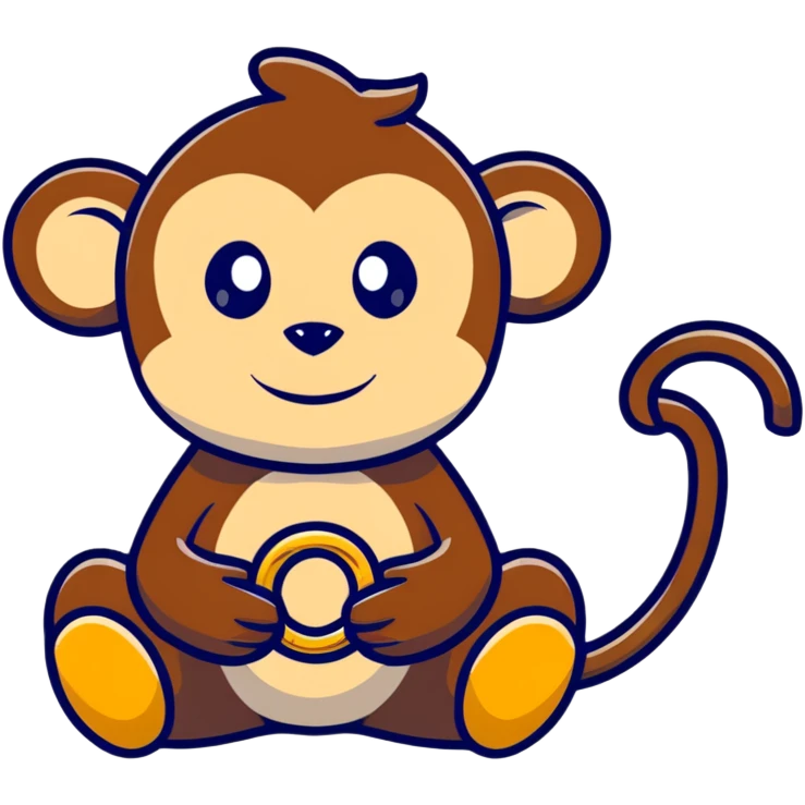 monkey with a ring emoji