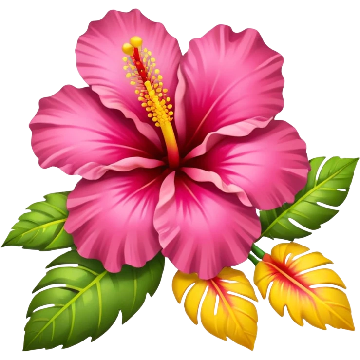 Hawwaiian flowers emoji