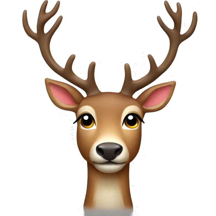 Christmas deer  emoji