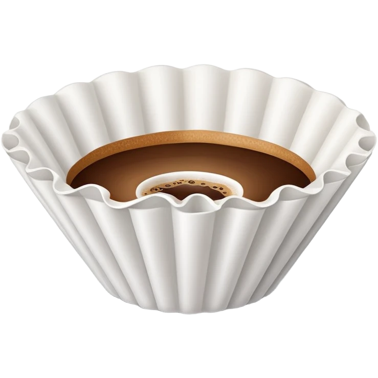 filling coffee in filter
 emoji