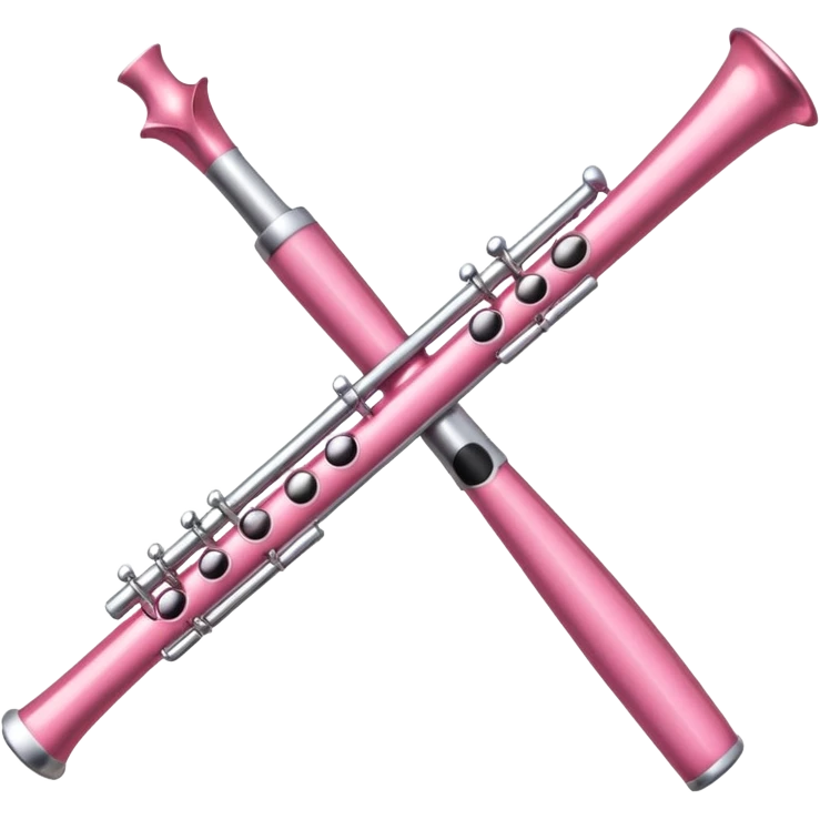 pink flut emoji
