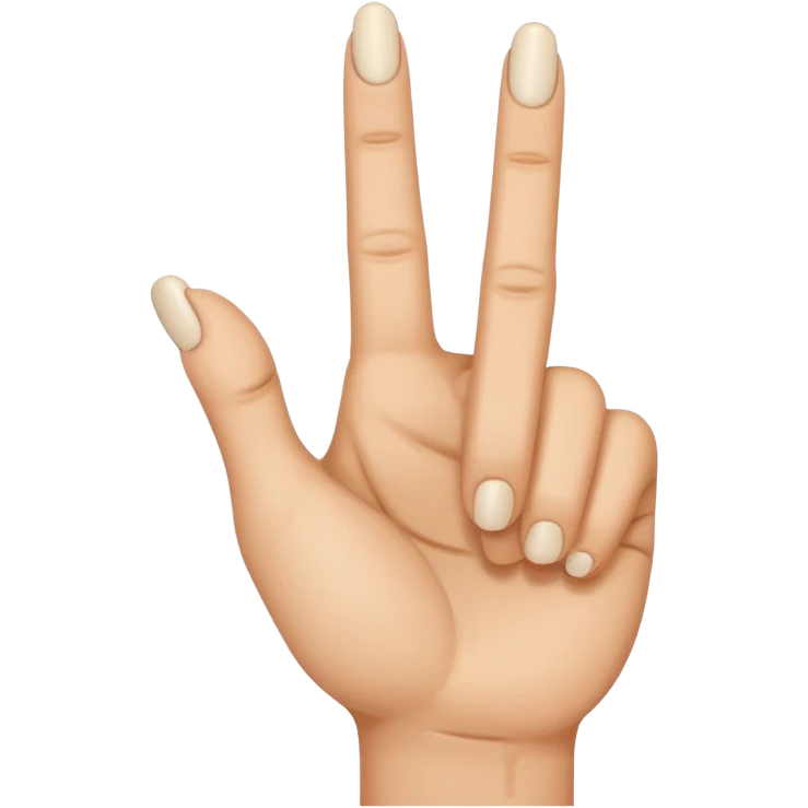 Middle finger emoji