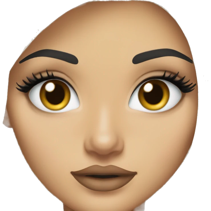blonde kylie jenner with bkue eyes emoji