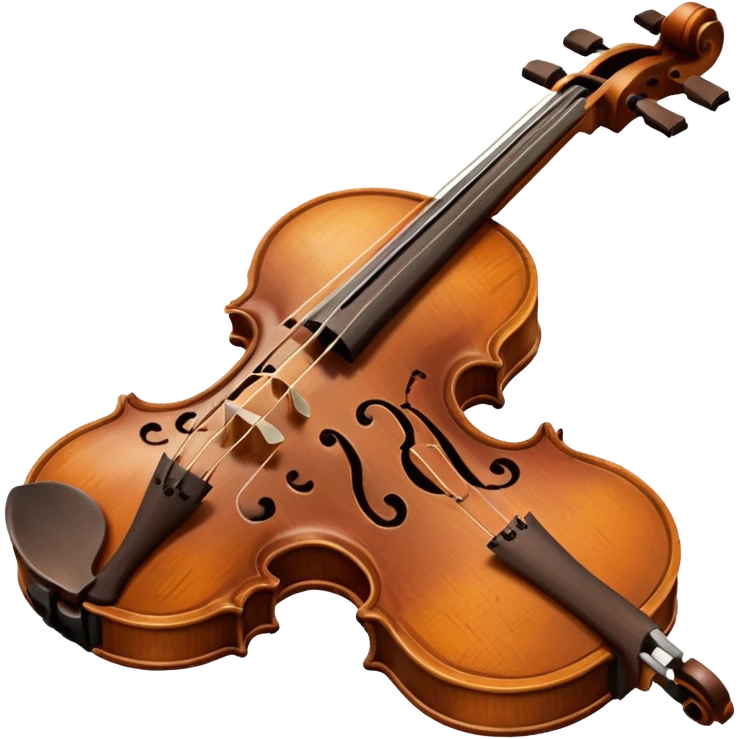 Violin crying emoji