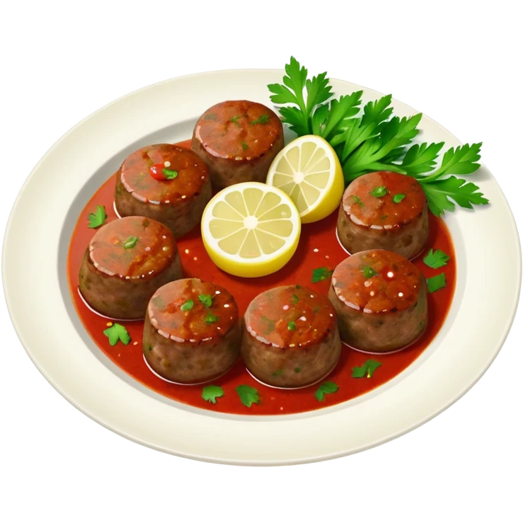 Çiğköfte emoji