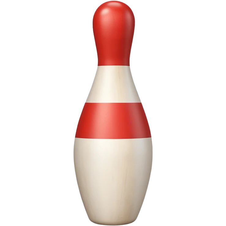 Bowling pin emoji