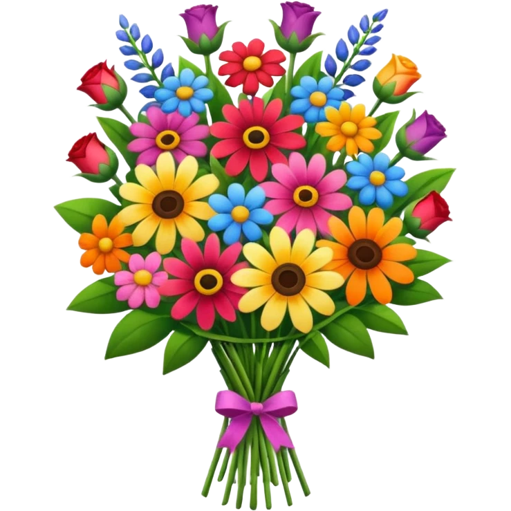 Flower boques emoji