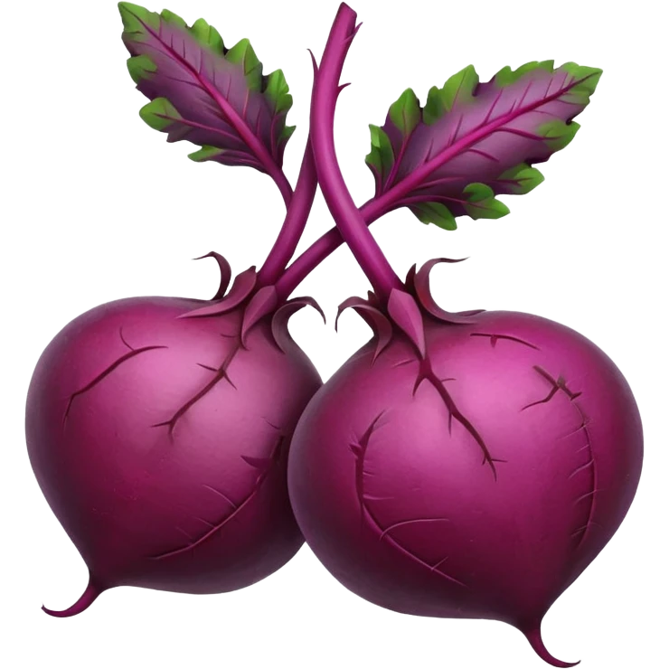 Beats vegetable emoji