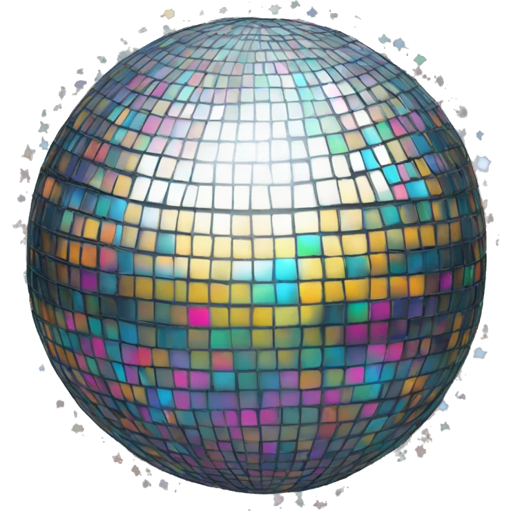 disco ball emoji