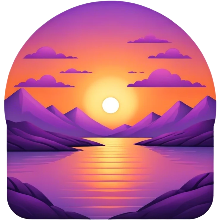 Sunset  emoji