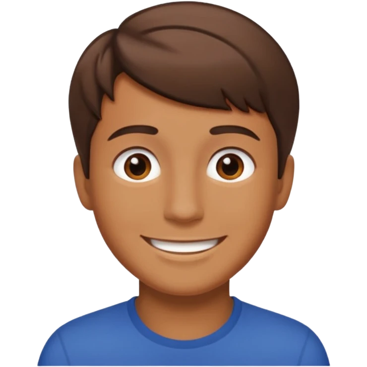 guy saying 67 emoji