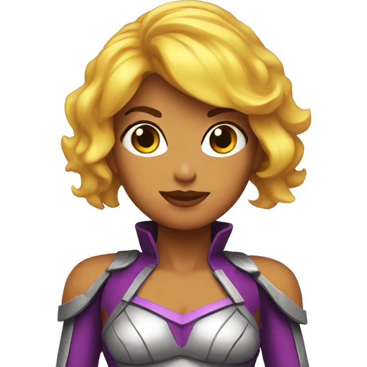 Chica superpoderosa emoji