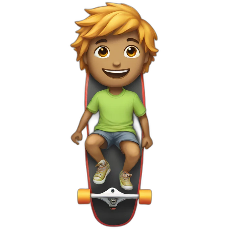 Skateboard P emoji