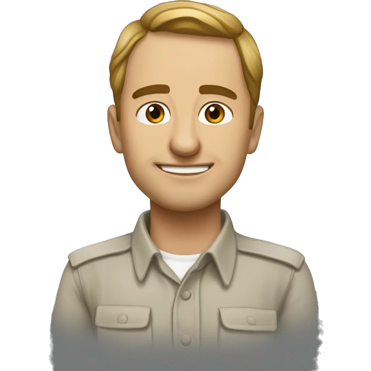 Собака породы Самоед с новогодней шапкой emoji