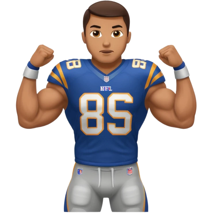 NFL players jersey emoji