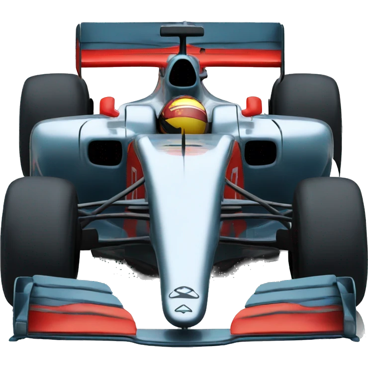 F1 car emoji