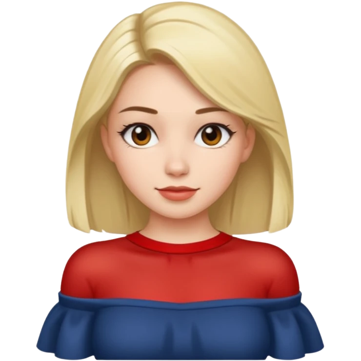 off shoulder emoji