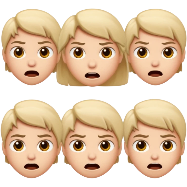 😏+😳+😠+🥺 emoji
