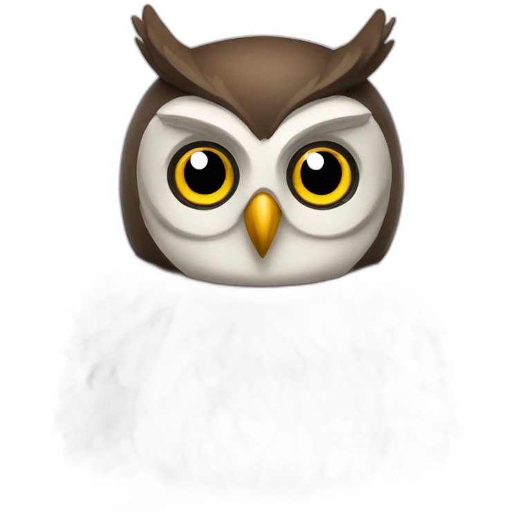 Developer owl emoji