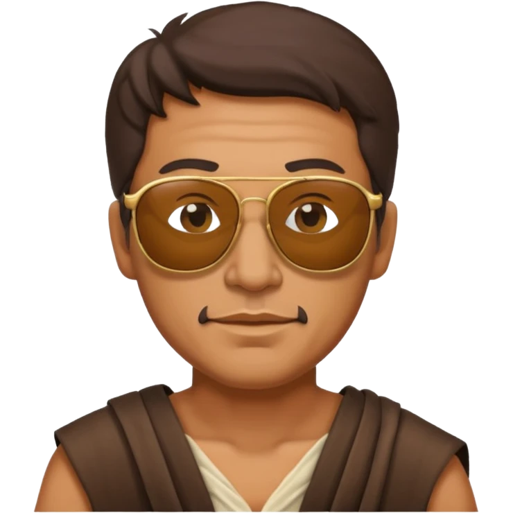 roma ancient man with sunglasses emoji