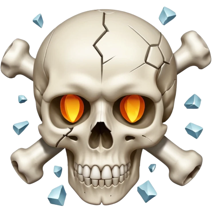 exploded skull emoji
