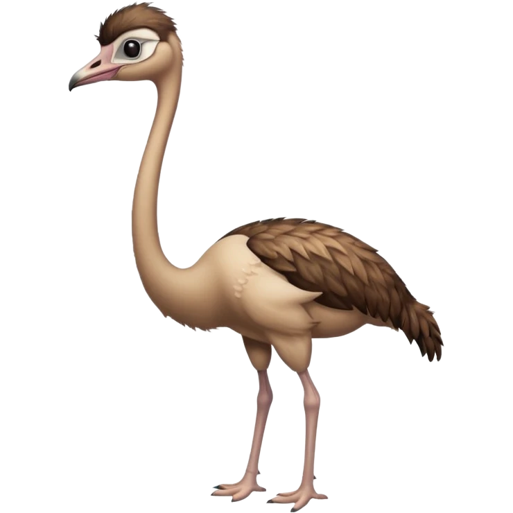 Ostrich emoji