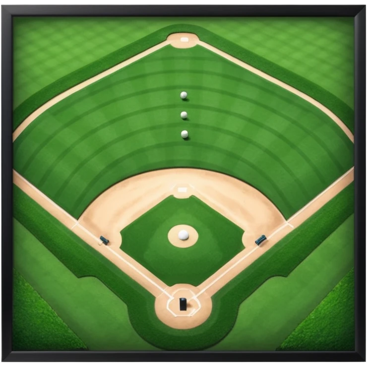 Baseball field from above emoji