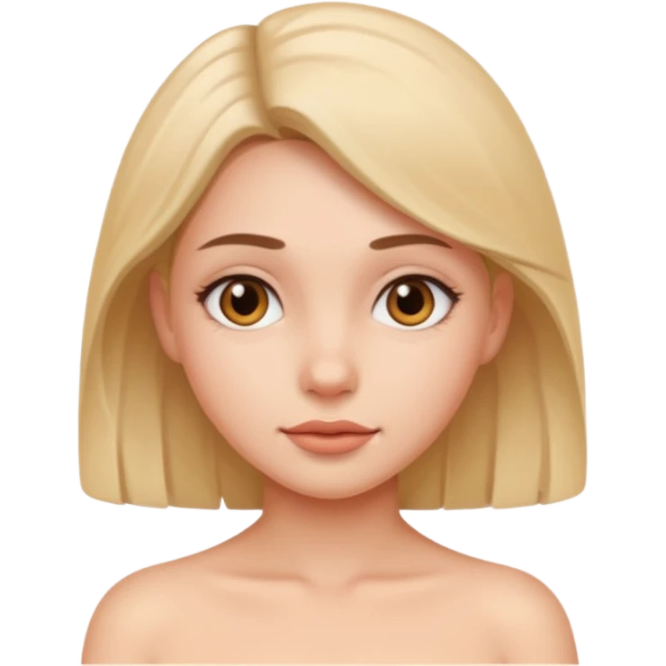 تصویر دختر لخت emoji