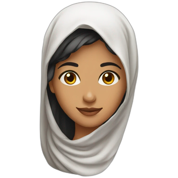 young arab beautiful emoji