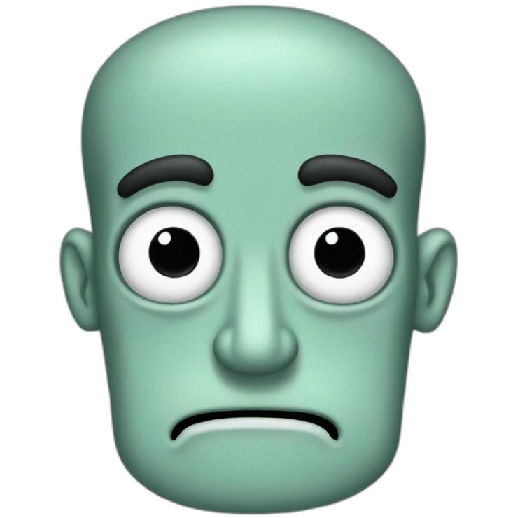 Squidward emoji
