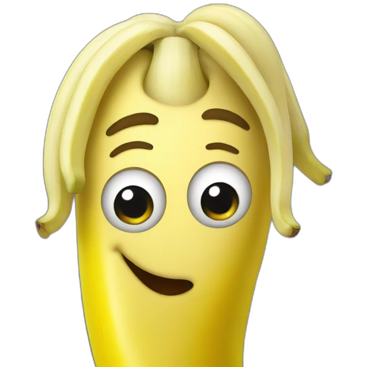 drunk banana emoji