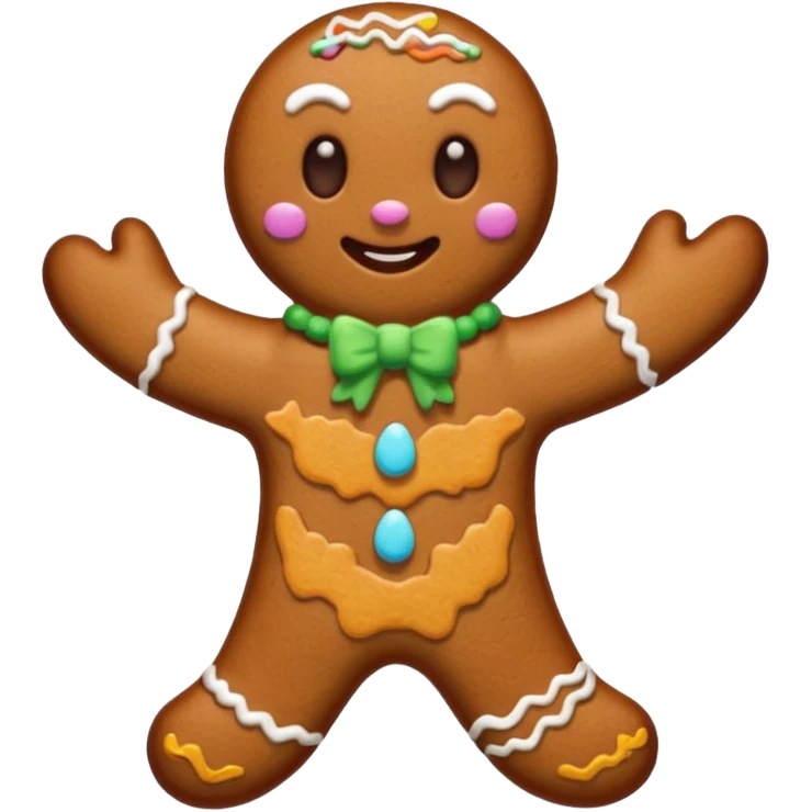 gingerbread cryptid  emoji