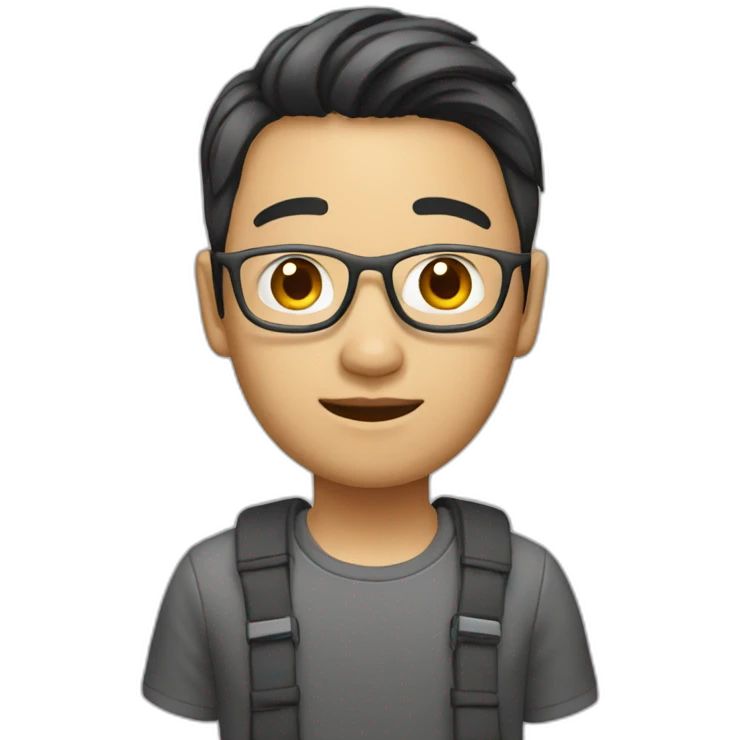 asian software engineer emoji