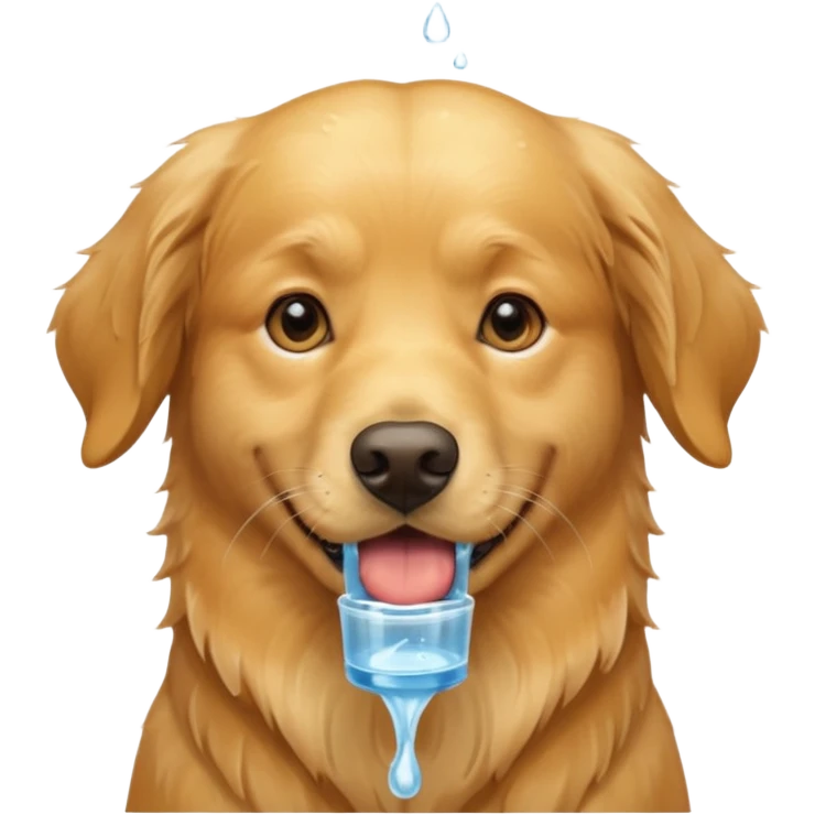 Su icen kopek emoji