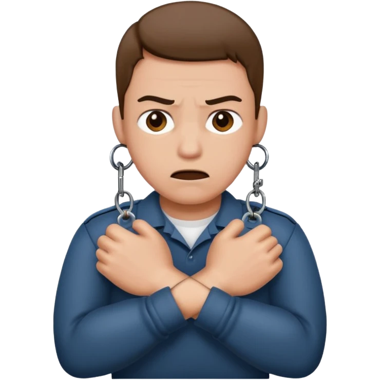 getting arrested emoji