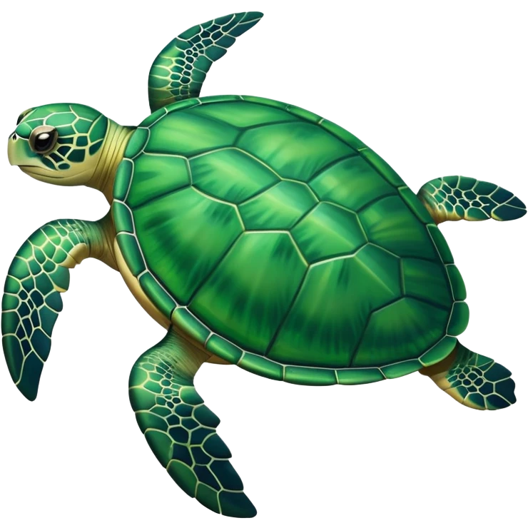 Sea turtle emoji
