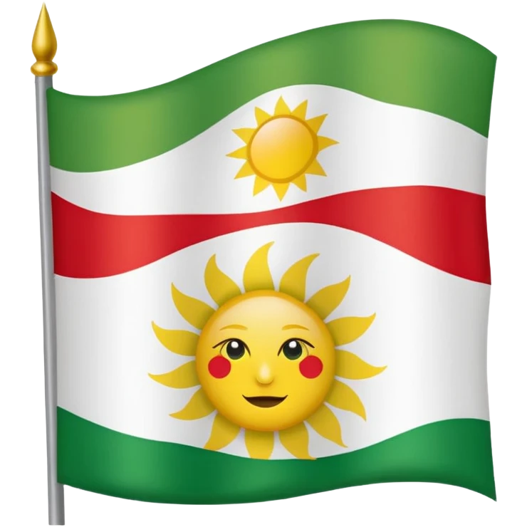 Kurdistan flag  emoji